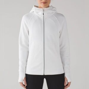 Lululemon Athletica White Hoodie